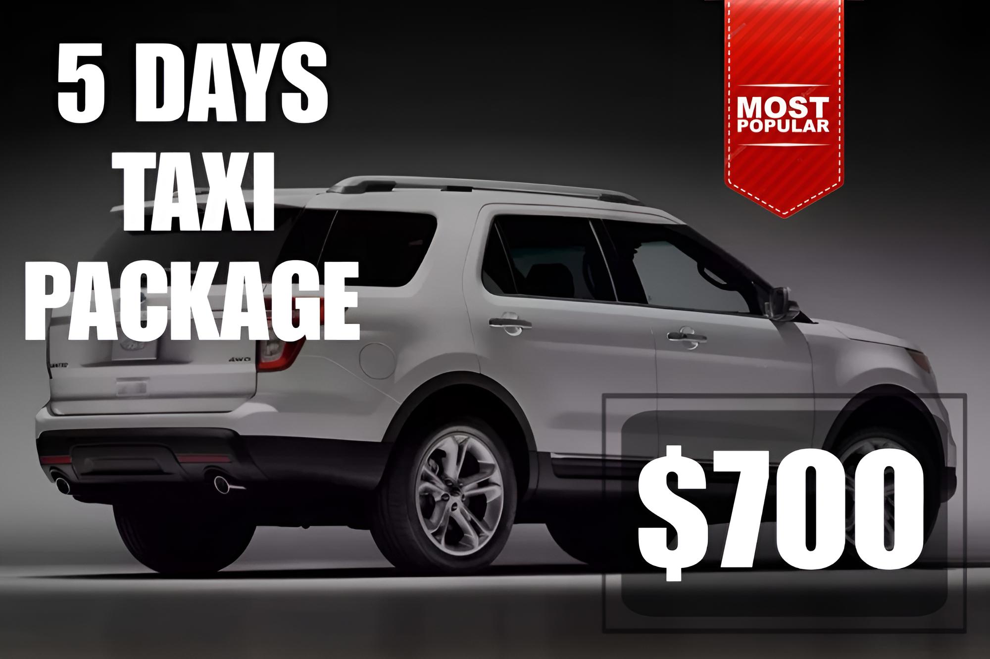 Go Local Aruba 5 Days Taxi Package $700